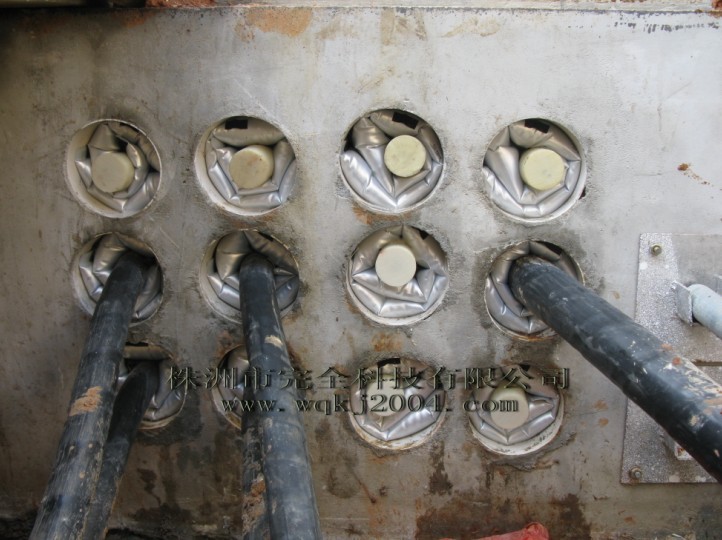 光伏電站電纜封堵應(yīng)用現(xiàn)場(chǎng)